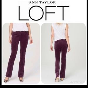 Ann Taylor LOFT Bootcut Corduroy Pants